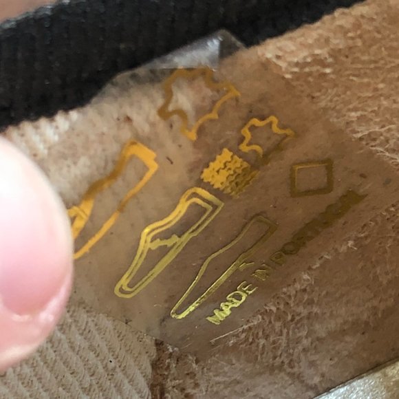 French London Sole Leather Ribbon Sneaker Trainers - Picture 9 of 11